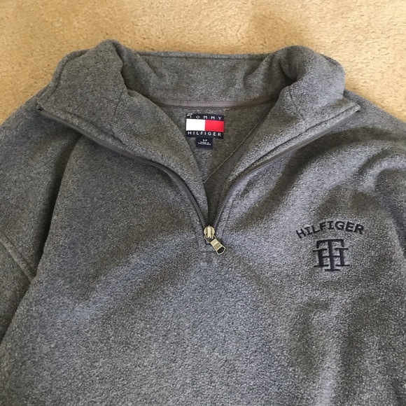Tommy Hilfiger quarter zip sweater men’s - Picture 2 of 4